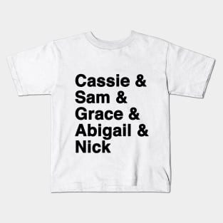 Good Witch Favorite Characters: Cassie, Sam, Grace T-shirt Kids T-Shirt